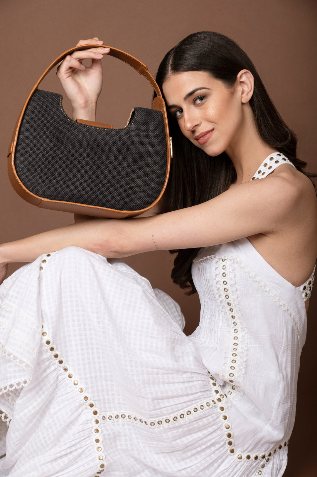 LISBON SHOULDER BAG, JUTE
