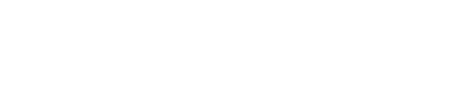 X feet above brand logo in white with transparent background.