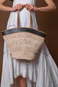 LEH TOTE XL, RAFFIA