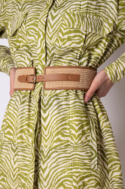 MANILA HIGHWAIST BELT, JUTE